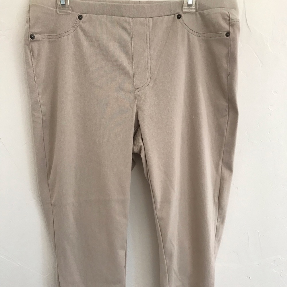 Beige Leggings